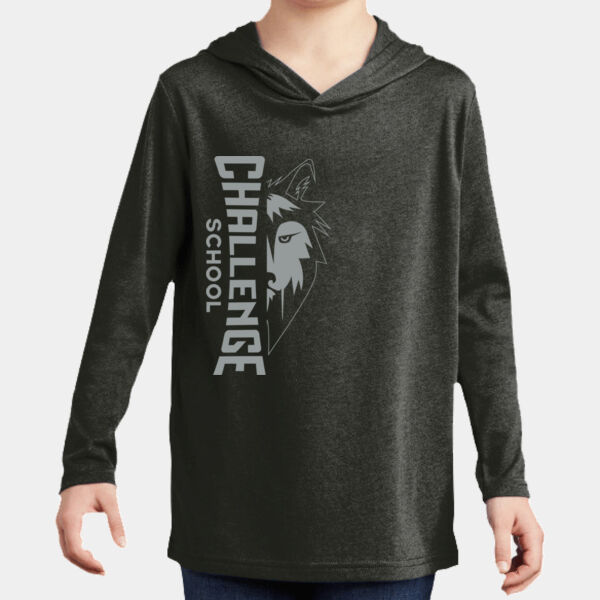 VERTLOGO - Youth Perfect Tri ® Long Sleeve Hoodie Thumbnail
