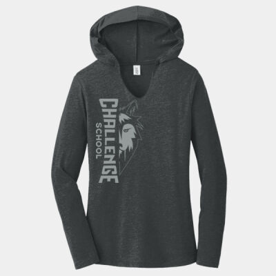 VERTLOGO - Ladies Perfect Tri ® Long Sleeve Hoodie Thumbnail