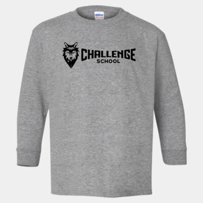 FULL COLOR  - Heavy Cotton™ Youth Long Sleeve T-Shirt Thumbnail