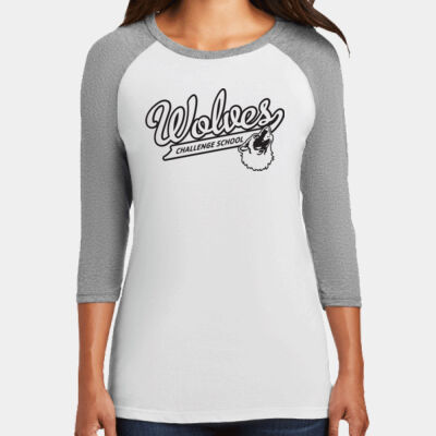 BASEBALL - Women's Perfect Tri ® 3/4 Sleeve Raglan Thumbnail