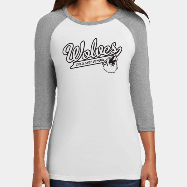 BASEBALL - Women's Perfect Tri ® 3/4 Sleeve Raglan Thumbnail