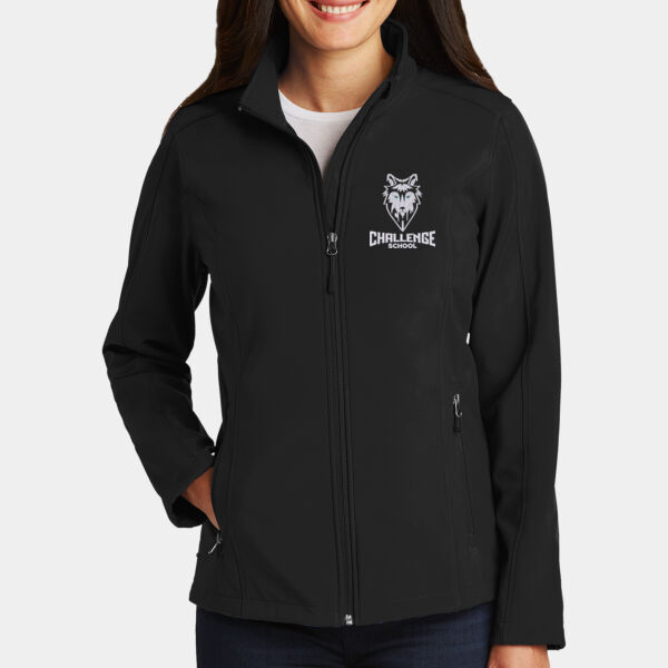 EMBROIDERY - Ladies Core Soft Shell Jacket Thumbnail
