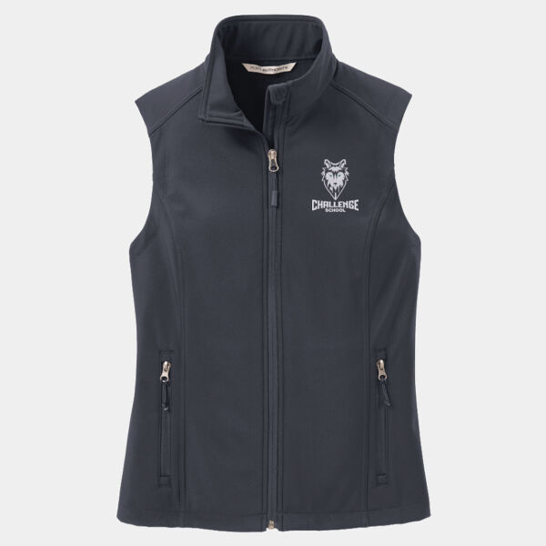 EMBROIDERY - Ladies Core Soft Shell Vest Thumbnail
