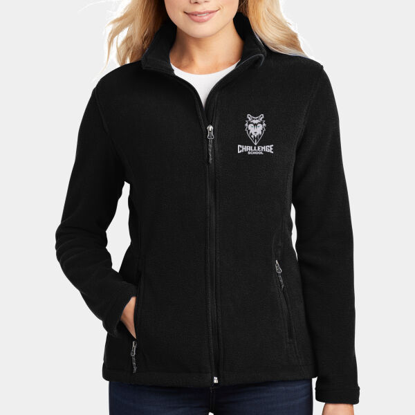 EMBROIDERY - Women's Fleece Jacket Thumbnail