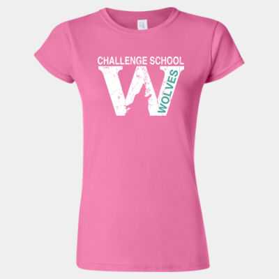 W WHITE - Softstyle® Women’s T-Shirt Thumbnail