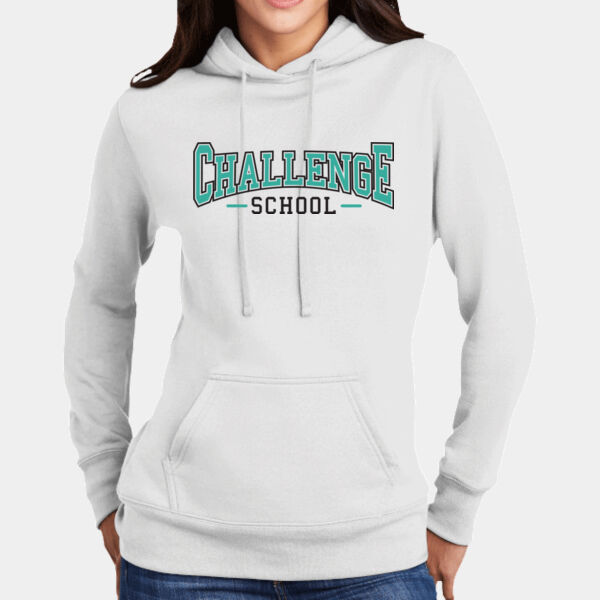 COL - Ladies Core Fleece Hooded Sweatshirt - Ladies Core Fleece Pullover Hooded Sweatshirt Thumbnail