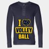 Men's Jersey Henley Thumbnail