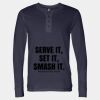 Men's Jersey Henley Thumbnail