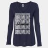 Women's Flowy Long Sleeve V-Neck Tee Thumbnail