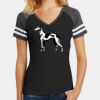 Women's Game V Neck Tee Thumbnail