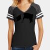 Women's Game V Neck Tee Thumbnail