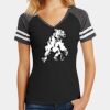 Women's Game V Neck Tee Thumbnail