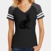 Women's Game V Neck Tee Thumbnail