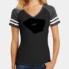 Women's Game V Neck Tee Thumbnail