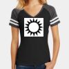 Women's Game V Neck Tee Thumbnail