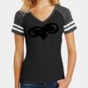 Women's Game V Neck Tee Thumbnail