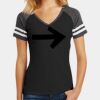 Women's Game V Neck Tee Thumbnail