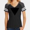 Women's Game V Neck Tee Thumbnail