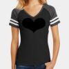 Women's Game V Neck Tee Thumbnail