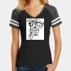 Women's Game V Neck Tee Thumbnail