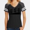 Women's Game V Neck Tee Thumbnail