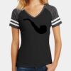 Women's Game V Neck Tee Thumbnail