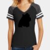 Women's Game V Neck Tee Thumbnail