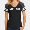 Women's Game V Neck Tee Thumbnail