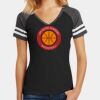 Women's Game V Neck Tee Thumbnail