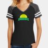 Women's Game V Neck Tee Thumbnail