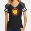 Women's Game V Neck Tee Thumbnail