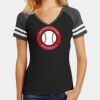 Women's Game V Neck Tee Thumbnail