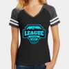 Women's Game V Neck Tee Thumbnail