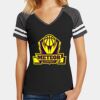 Women's Game V Neck Tee Thumbnail