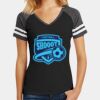 Women's Game V Neck Tee Thumbnail