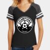 Women's Game V Neck Tee Thumbnail