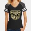 Women's Game V Neck Tee Thumbnail