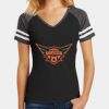 Women's Game V Neck Tee Thumbnail