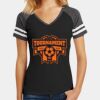 Women's Game V Neck Tee Thumbnail