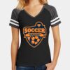Women's Game V Neck Tee Thumbnail