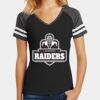 Women's Game V Neck Tee Thumbnail