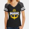 Women's Game V Neck Tee Thumbnail