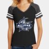 Women's Game V Neck Tee Thumbnail