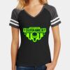 Women's Game V Neck Tee Thumbnail