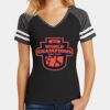 Women's Game V Neck Tee Thumbnail