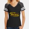 Women's Game V Neck Tee Thumbnail