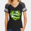 Women's Game V Neck Tee Thumbnail