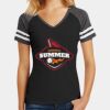 Women's Game V Neck Tee Thumbnail