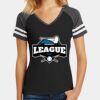 Women's Game V Neck Tee Thumbnail