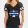 Women's Game V Neck Tee Thumbnail